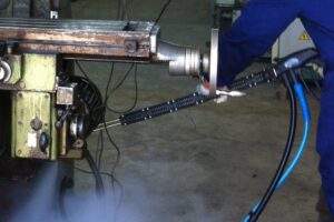 Stoomreiniger met hogedruk Steam Power mechanische industrie